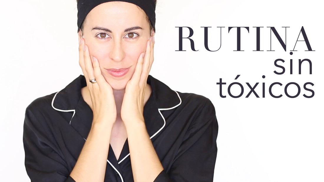Rutina facial con productos naturales