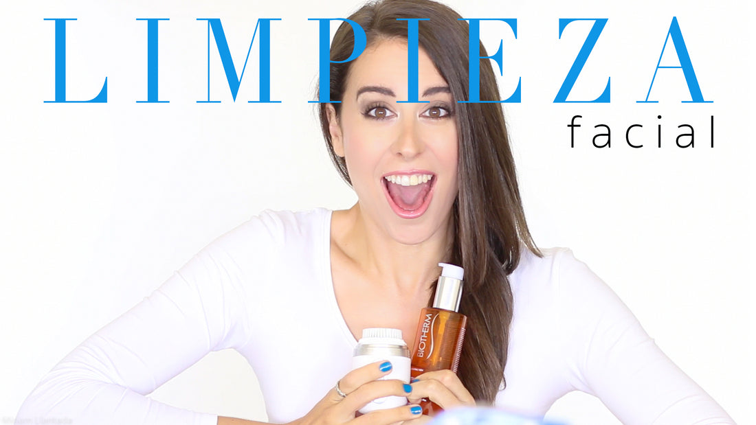 Limpieza facial rápida y efectiva con Clarisonic Mia Fit y la gama Biosource de Biotherm.