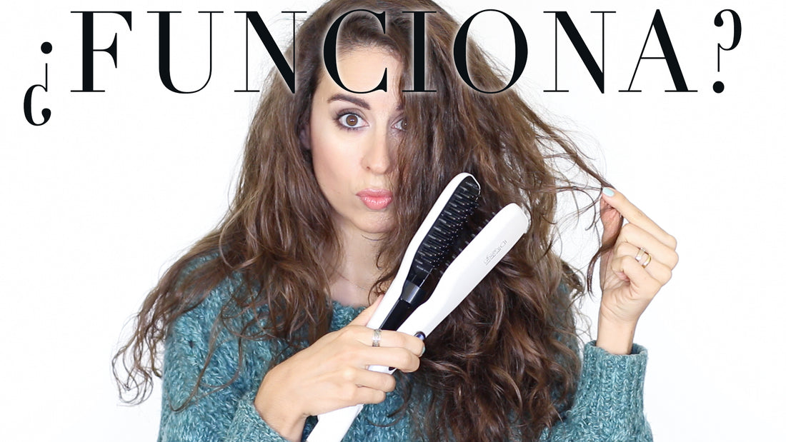 Probando el cepillo Alisador de Vapor ID Italian Design 2.0, ¿Funciona?