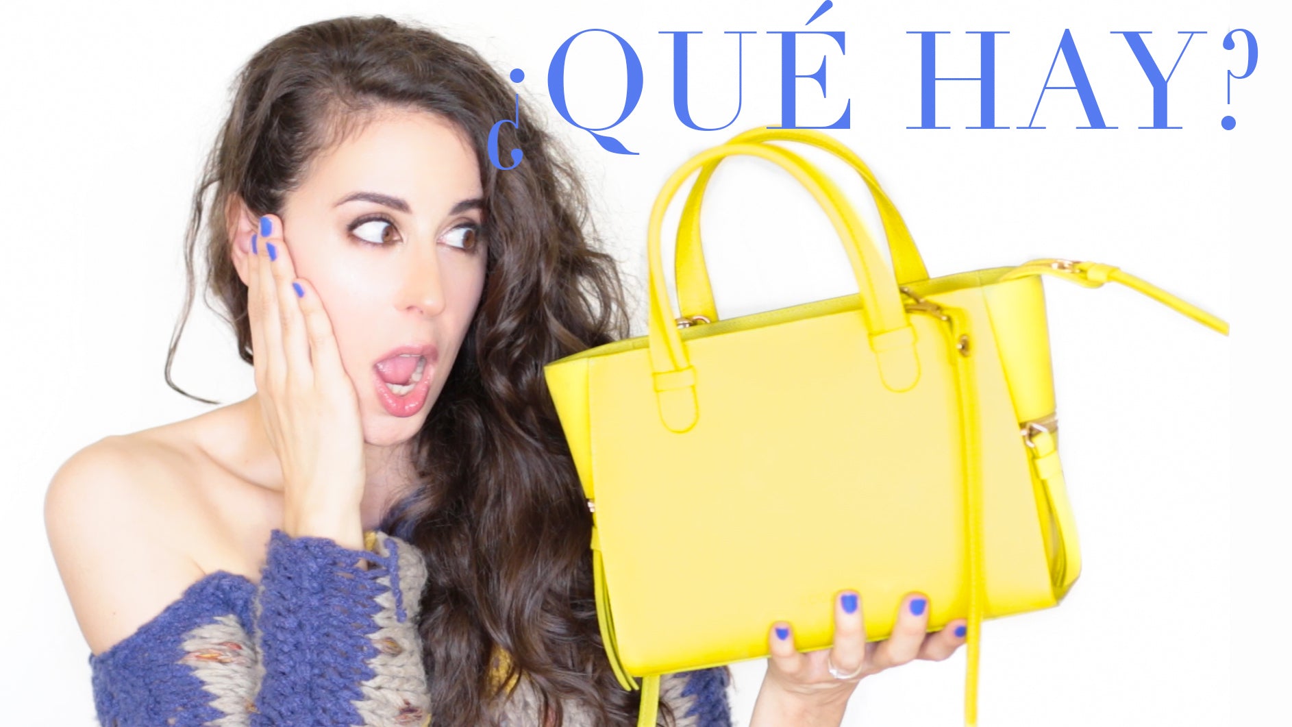 Qué hay en mi bolso en colaboración con Acosta