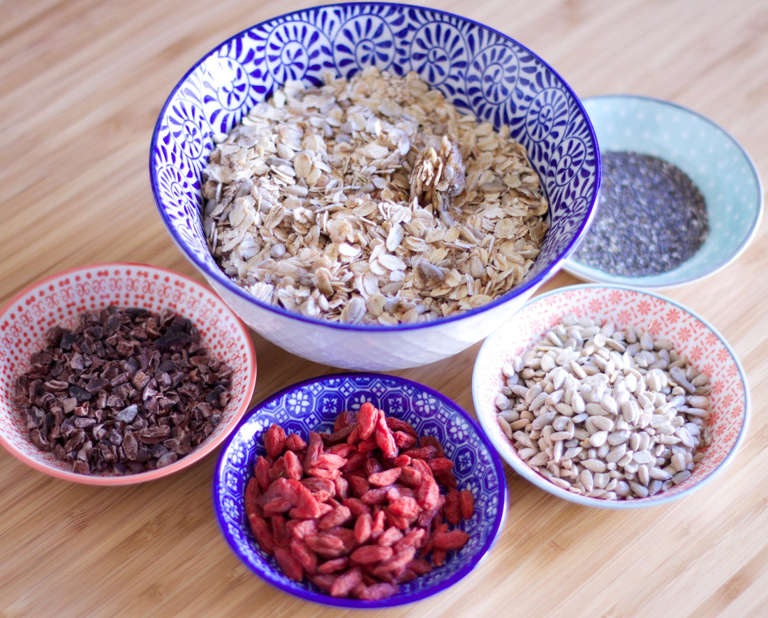 Granola: Desayuno para la piel, cuerpo y mente (alternativa para Celíacos)