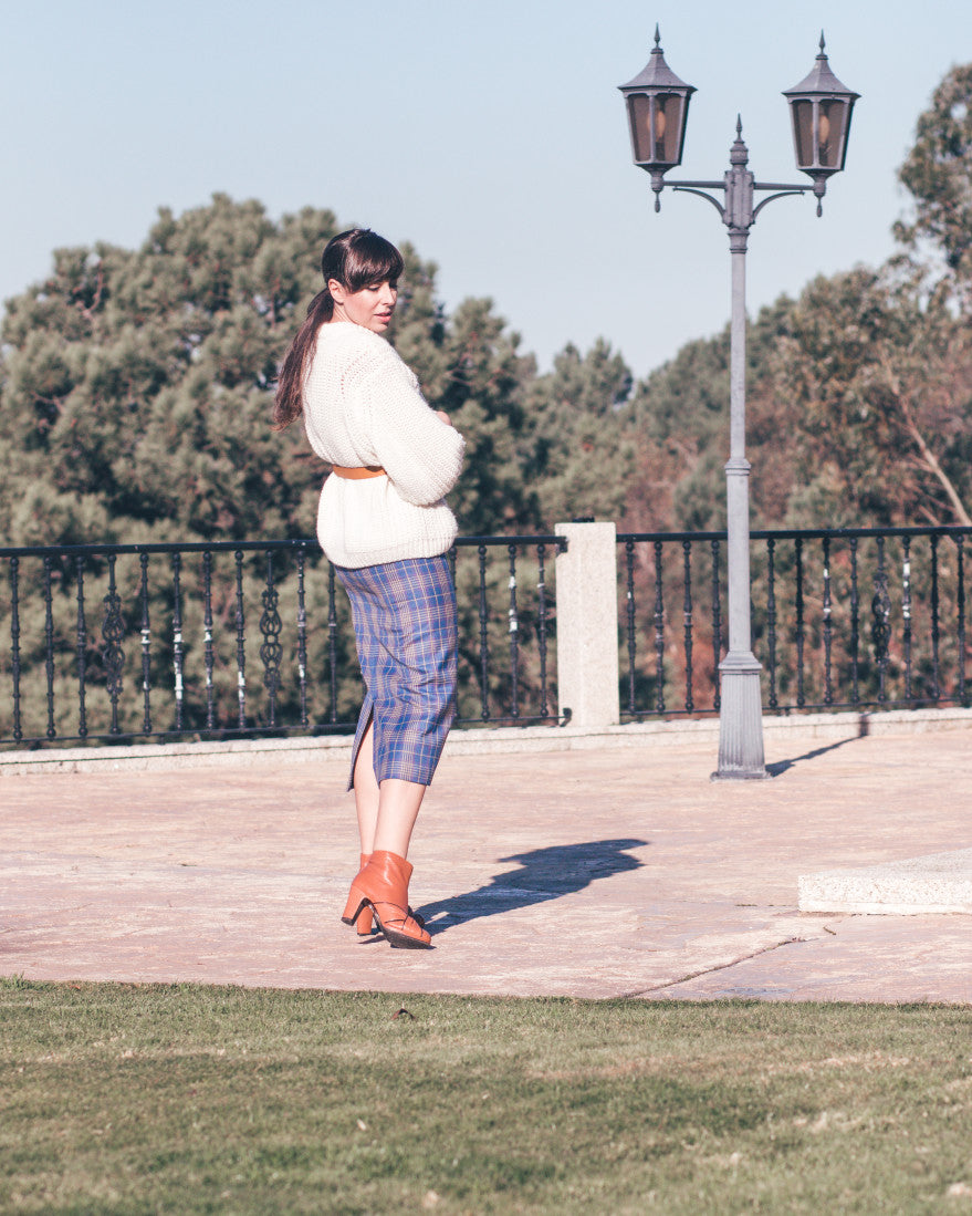 Oversize y cuadro escoces