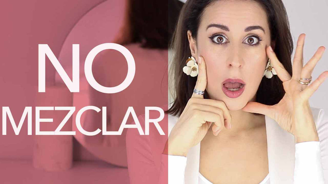 Ingredientes Cosméticos que no se deben mezclar