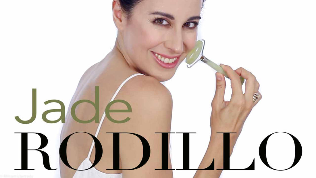 Rodillo de Jade: Masaje y drenaje estimulantes
