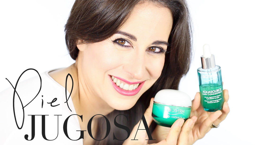 Rutina facial y maquillaje efecto piel jugosa con Biotherm e YSL