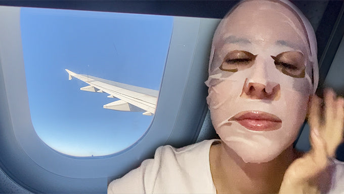 Rutina facial y cuidados en viajes largos de avión