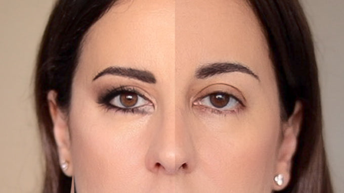 Lifting de ojos con masaje y maquillaje asequible