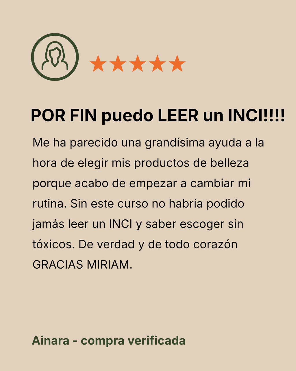 Aprende a elegir cosmética limpia y efectiva (curso online con acceso inmediato)