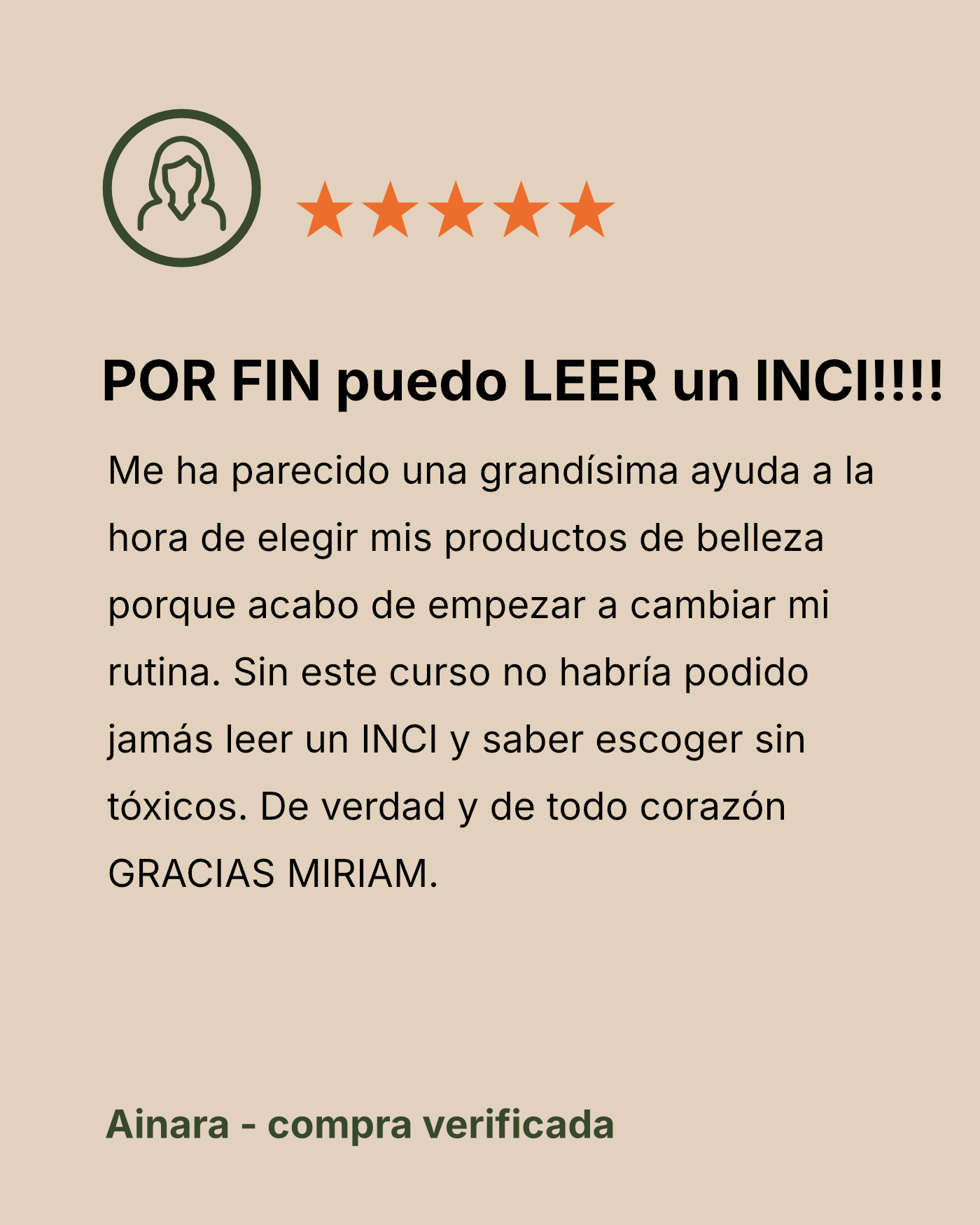 Aprende a elegir cosmética limpia y efectiva (curso online con acceso inmediato)